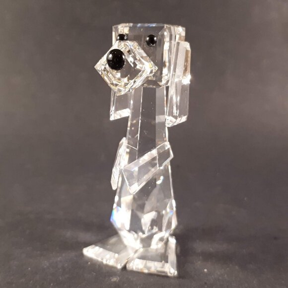 Vintage retired Swarovski standing Pluto dog ornament figurine original box - Picture 3 of 9